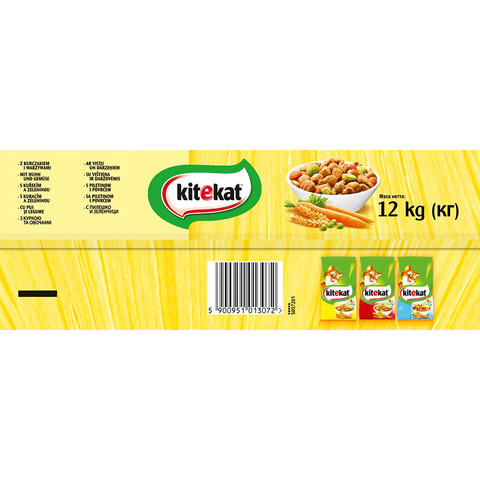 Kitekat Trocken mit Huhn & Gemüse