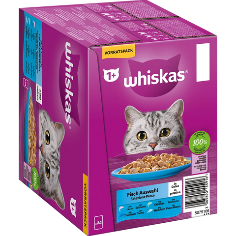 Whiskas Fisch Auswahl Gelee