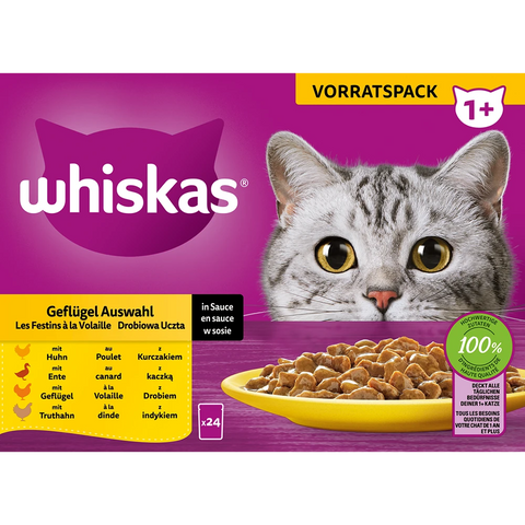 Whiskas Geflügel Sauce 1+