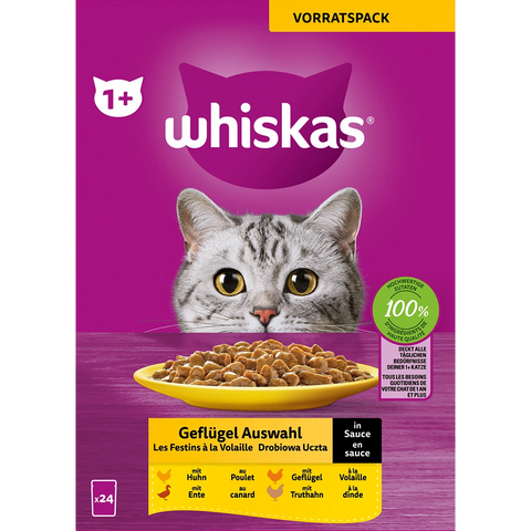 Whiskas Geflügel Sauce 1+