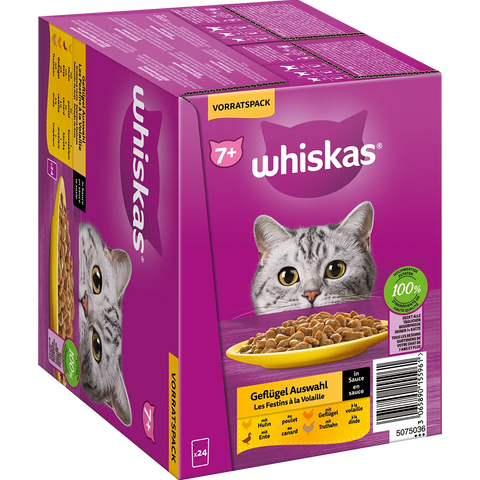 Whiskas Geflügel Sauce 7+