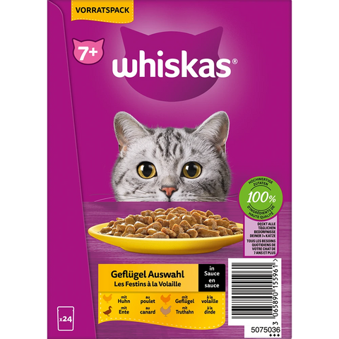 Whiskas Geflügel Sauce 7+
