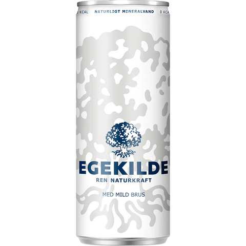 Egekilde med mild brus