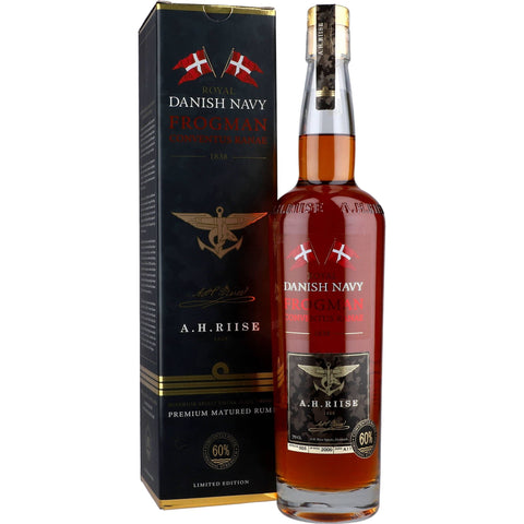 A.H. Riise Danish Navy Frogman Conventus Ranae 60% 0,7 ltr. - AllSpirits