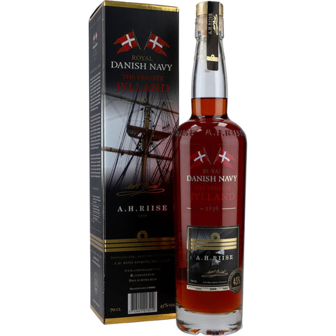 A.H. Riise Danish 'Navy Strength' Rum Geschenkbox 55% 0,7 ltr. - AllSpirits