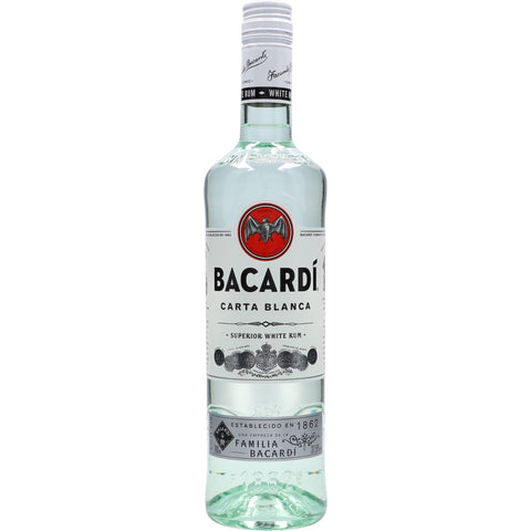 Bacardi Carta Blanca 37,5% 0,7 ltr. - AllSpirits
