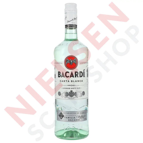 Bacardi Carta Blanca 37,5% 1 ltr. - AllSpirits