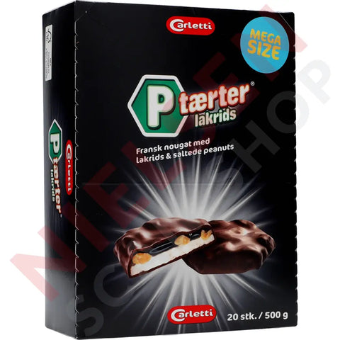 Carletti P-Tærter Lakrids Slik & Dagligvarer