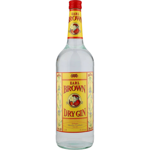 Earl Brown Dry Gin 37,5% 1 ltr. - AllSpirits