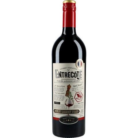 Entrecote Merlot Cabernet Sauvignon 13% 0,75 ltr. - AllSpirits