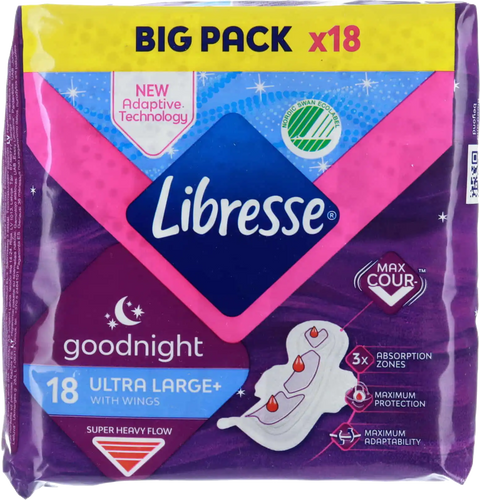 Libresse Maxi Night Ultra Large+ Wing BigPack