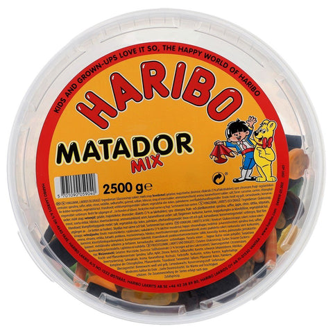 Haribo Matador Mix 2500g - AllSpirits