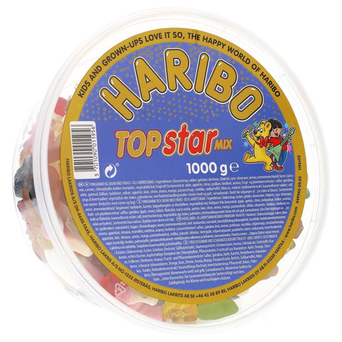 Haribo Top Star Mix 1 kg - AllSpirits