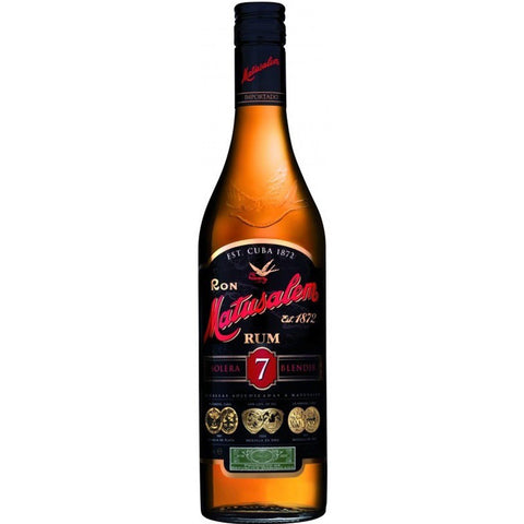 Matusalem Black 7y 40% 0,7 ltr. - AllSpirits