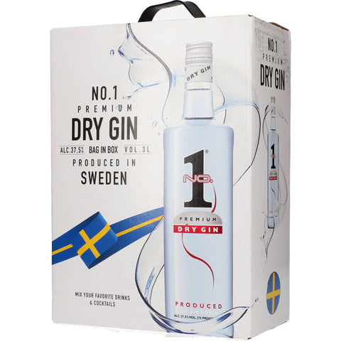 No.1 Premium Gin 37,5% 3 ltr. - AllSpirits