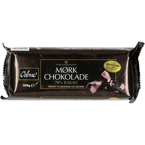 Odense Mørk Chokolade 70% 200g - AllSpirits
