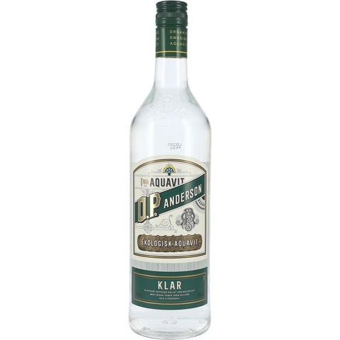 O.P. Anderson Akvavit Klar 40% 1 ltr. - AllSpirits