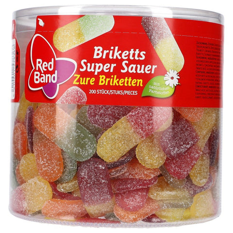 Red Band Briketts super sauer 1,2kg - AllSpirits