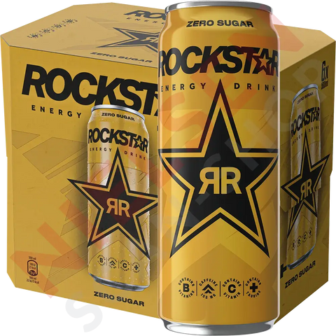 Rockstar Energy Drink Original No Sugar Softdrinks & Energydrinks
