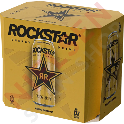 Rockstar Energy Drink Original No Sugar Softdrinks & Energydrinks