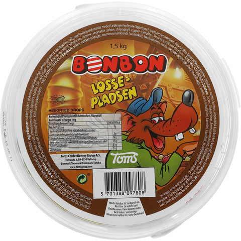 Toms Bonbon Lossepladsen 1,5kg - AllSpirits