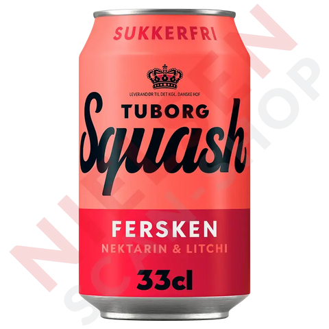 Tuborg Squash Fersken Zuckerfrei Softdrinks & Energydrinks