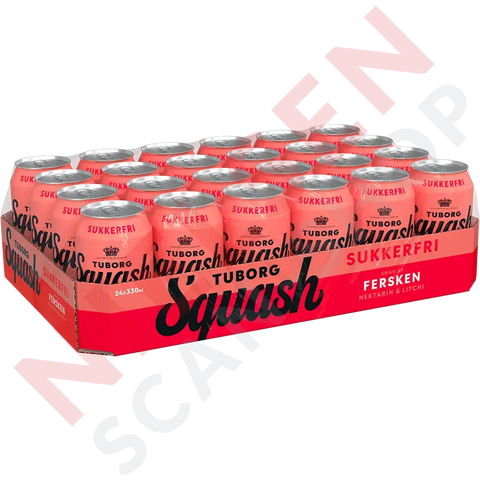 Tuborg Squash Fersken Zuckerfrei Softdrinks & Energydrinks