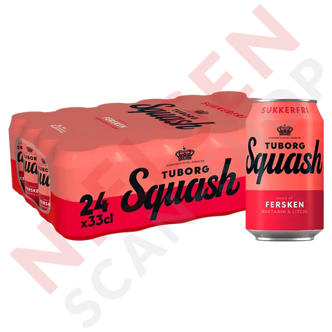 Tuborg Squash Fersken Zuckerfrei Softdrinks & Energydrinks