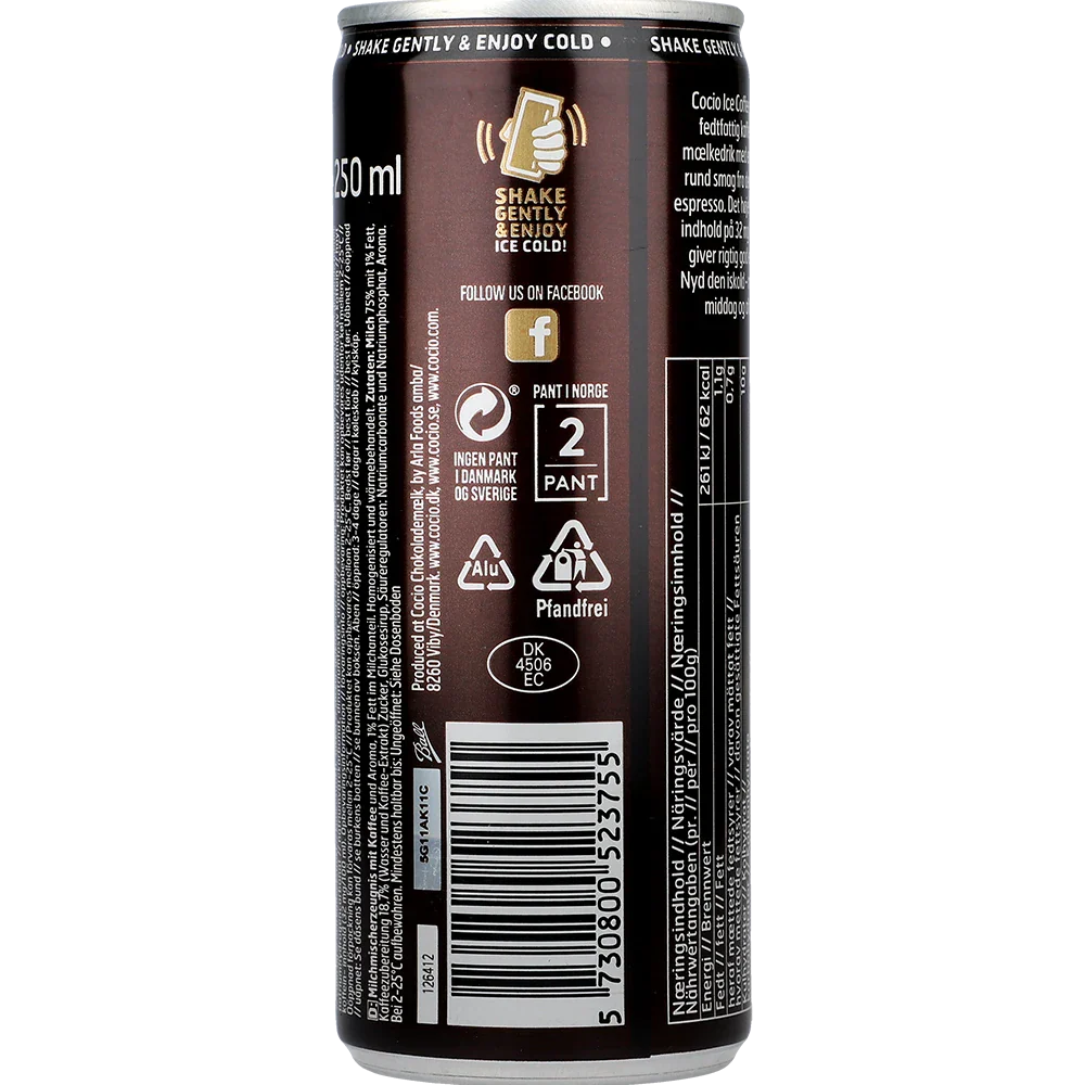 Cocio Iskaffe Mælk - Espresso
