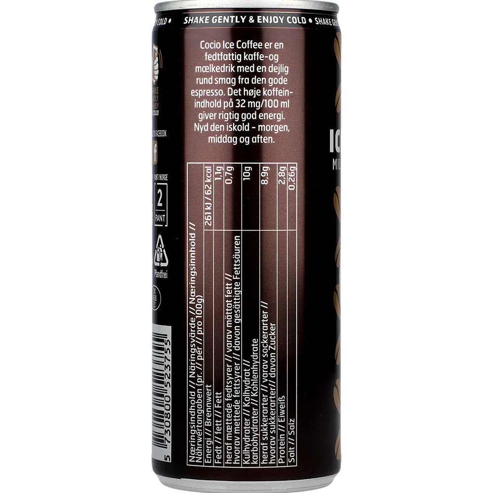 Cocio Iskaffe Mælk - Espresso