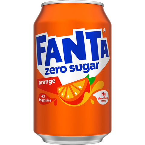 Fanta Orange Zero Softdrinks & Energydrinks