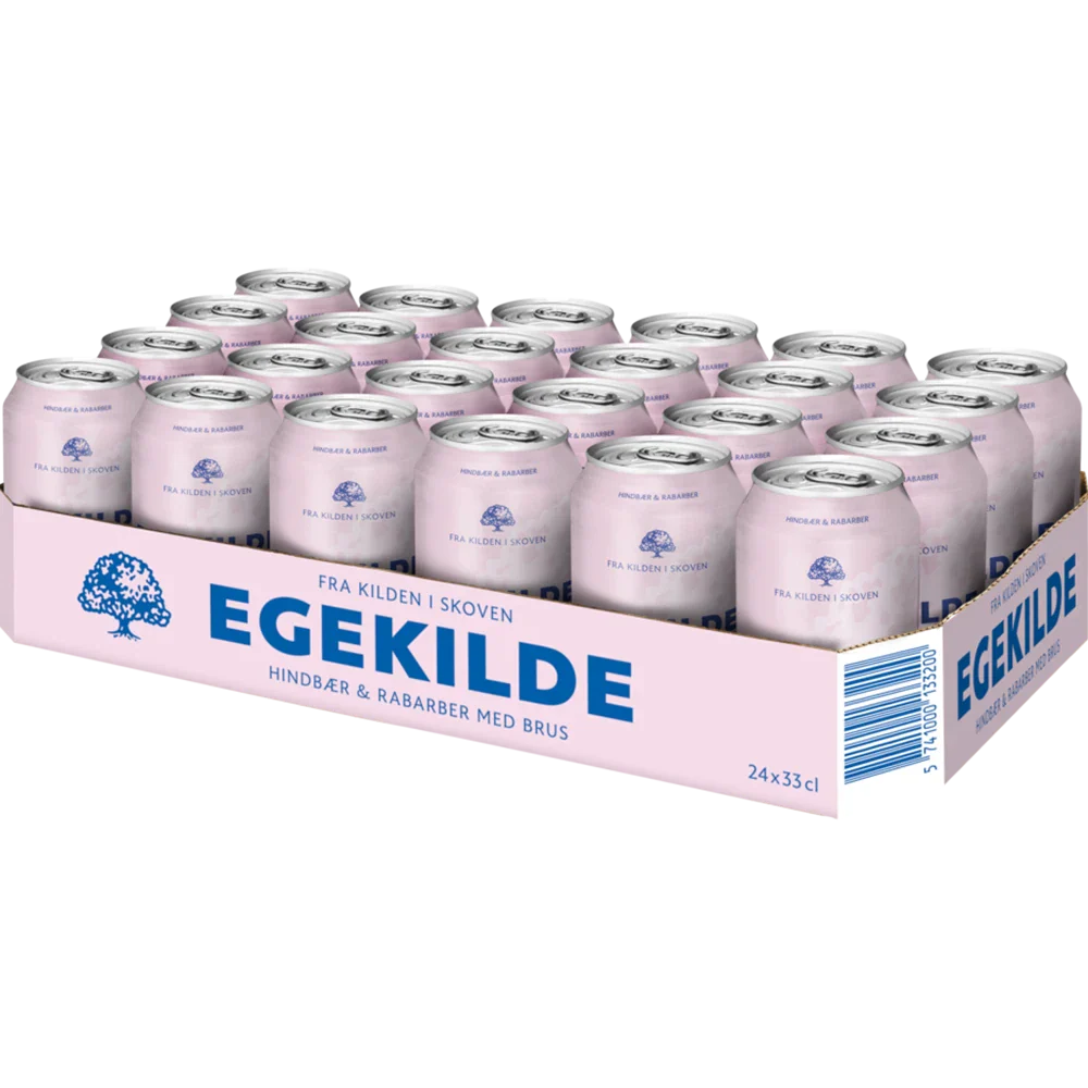 Egekilde Hindbær Rabarber