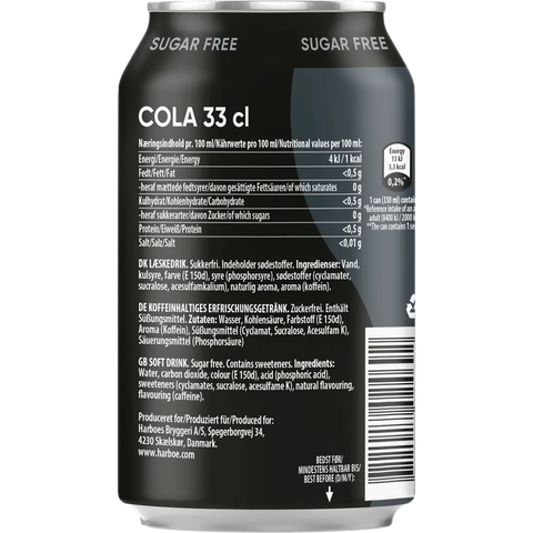 Harboe Cola 0% Sugar