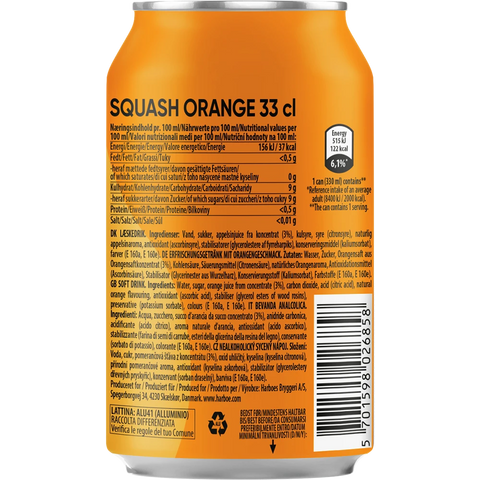 Harboe Squash Orange