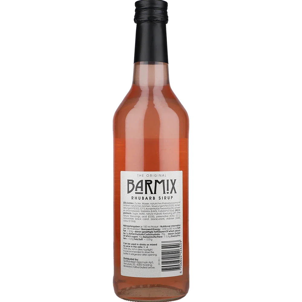 Barmix Sirup Rhubarb