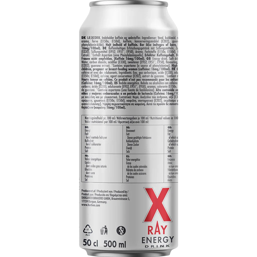 X-Ray Energy zuckerfrei