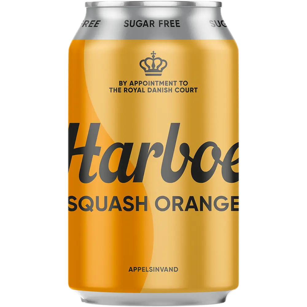 Harboe Squash Apelsin 0% socker