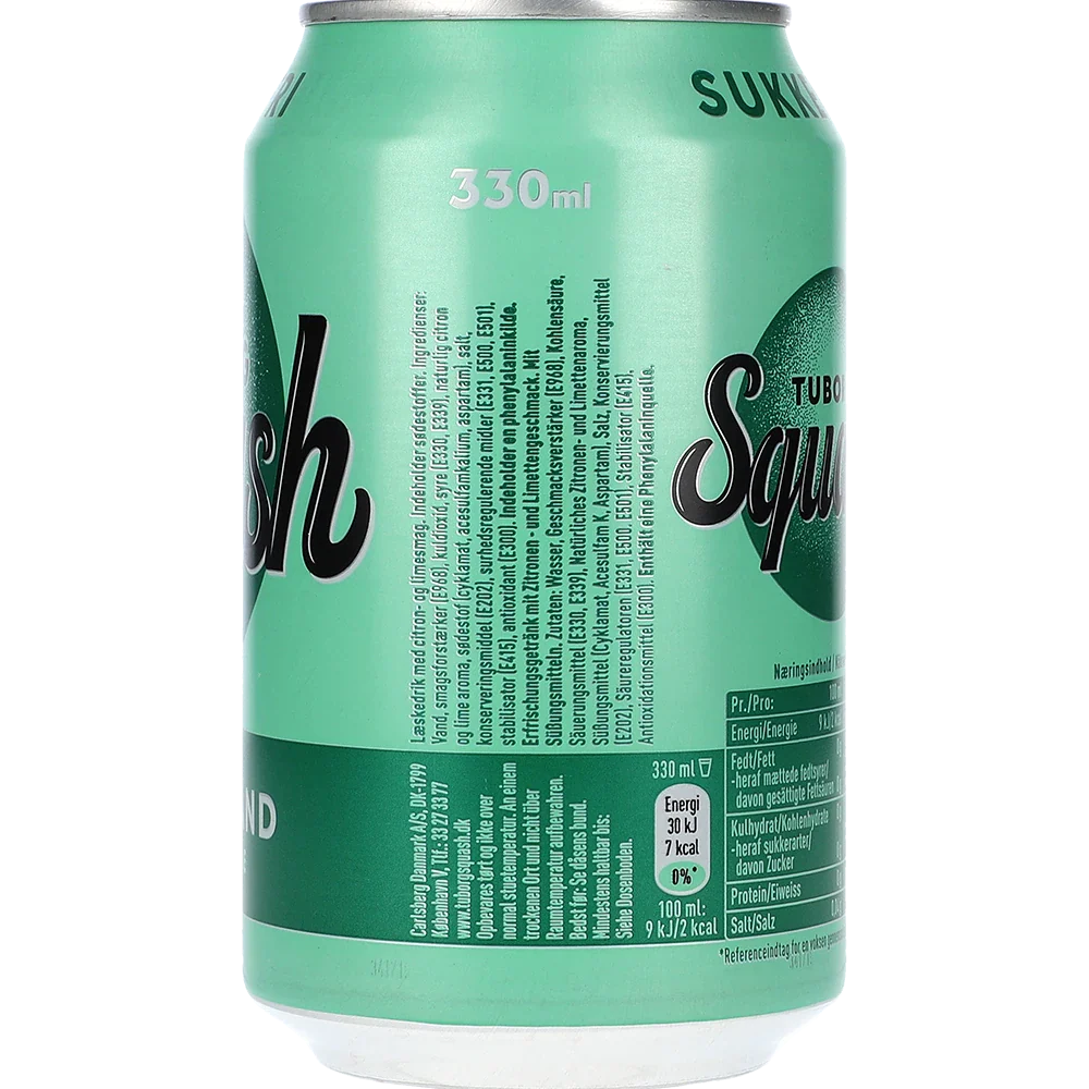 Tuborg Squash Sport Zuckerfrei