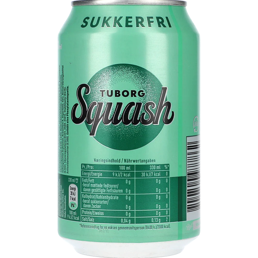 Tuborg Squash Sport Zuckerfrei