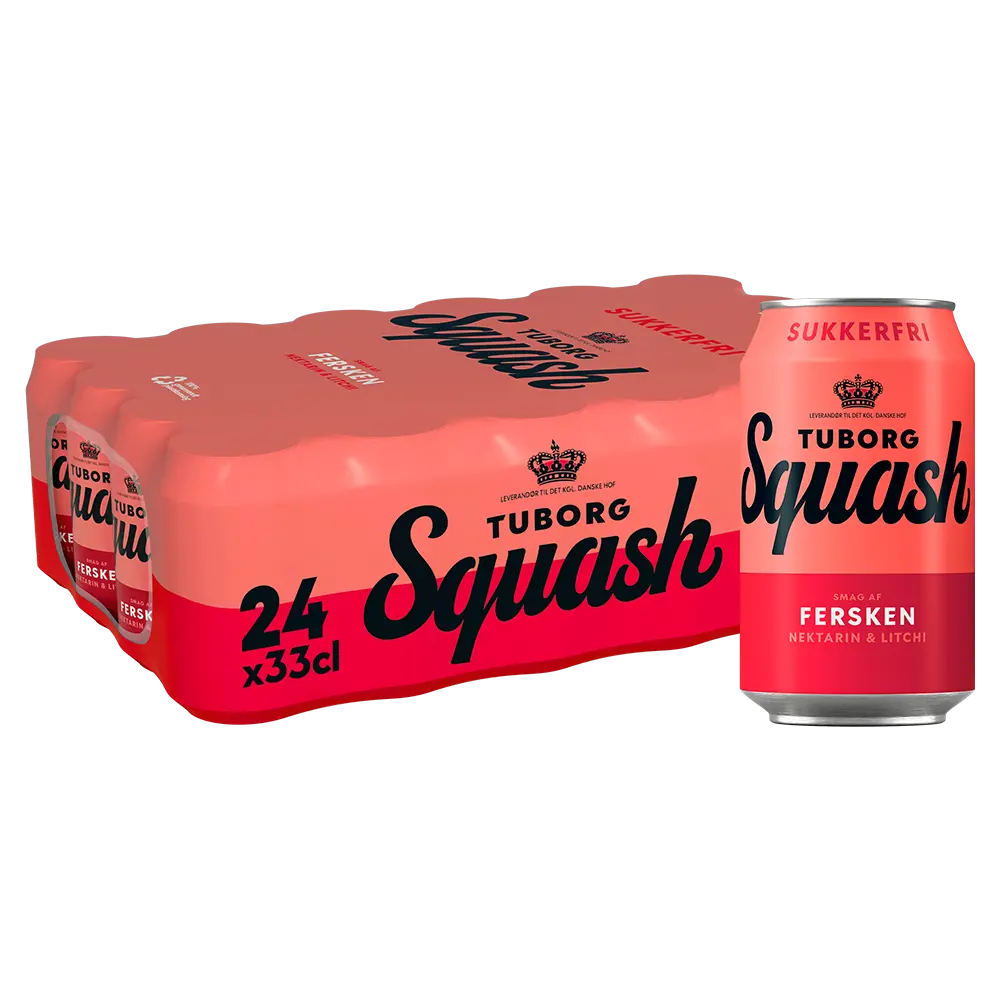 Tuborg Squash Fersken Zuckerfrei