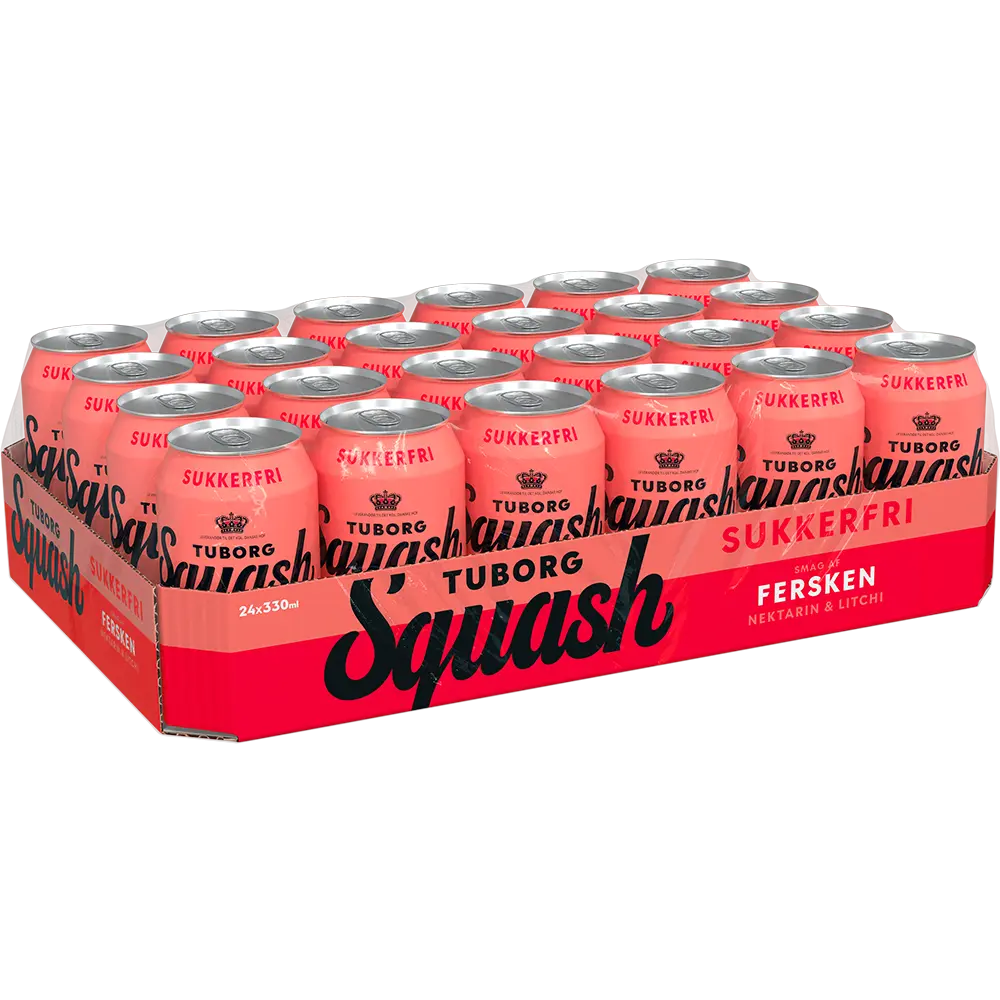 Tuborg Squash Fersken Zuckerfrei