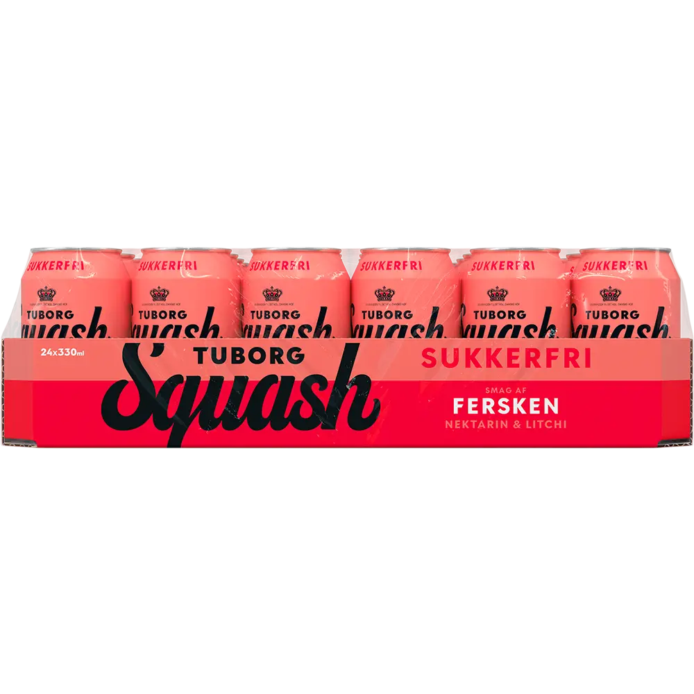 Tuborg Squash Fersken Zuckerfrei
