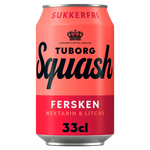 Tuborg Squash Fersken Zuckerfrei
