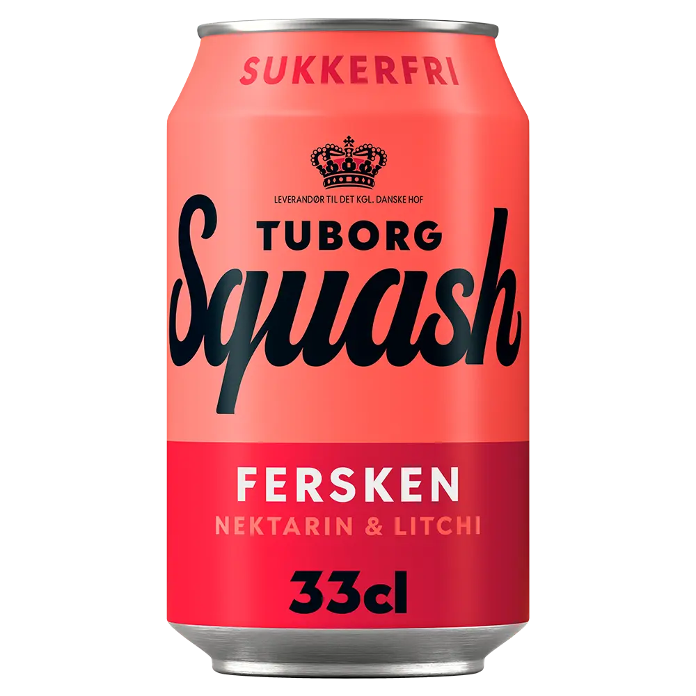 Tuborg Squash Fersken Zuckerfrei