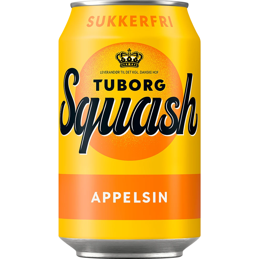 Tuborg Squash Appelsin Sukkerfri