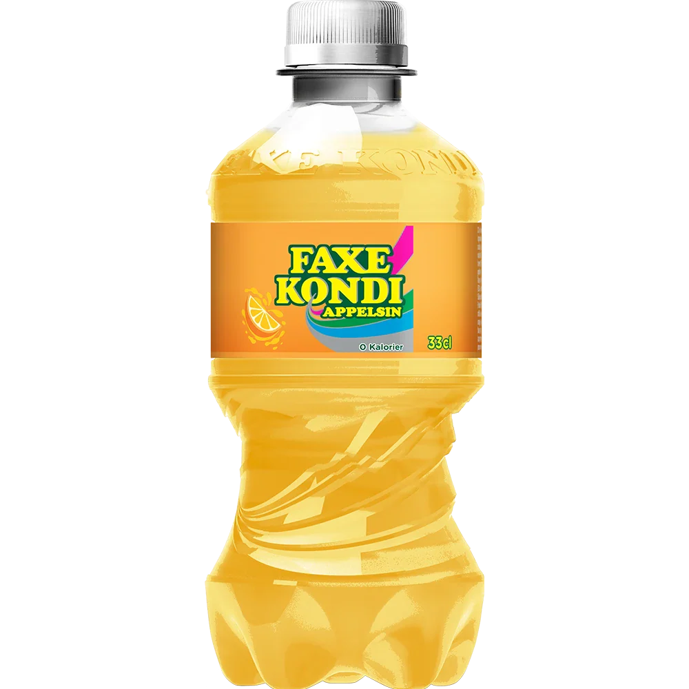 Faxe Kondi Apelsin 0 kalorier PET
