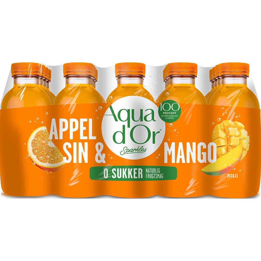 Aqua d'Or Sparkles Appelsin Mango