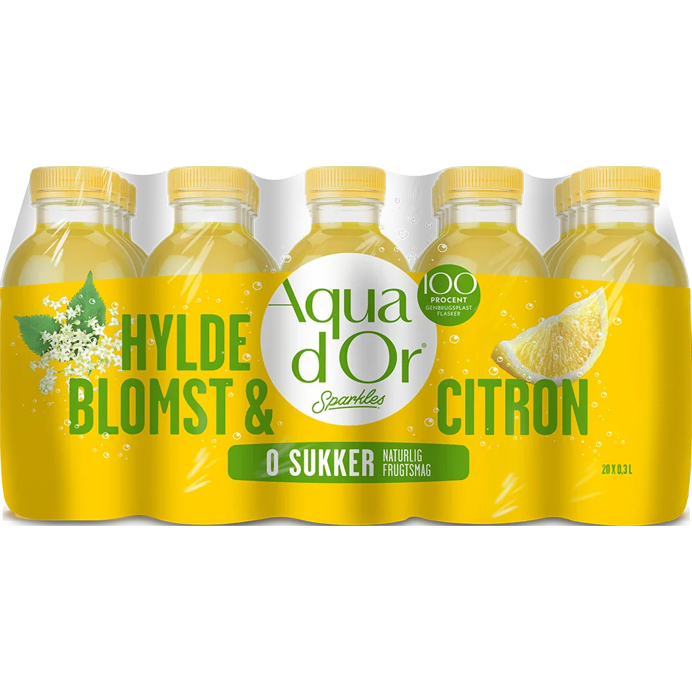 Aqua d'Or Sparkles Hyldeblomst & Lemonade