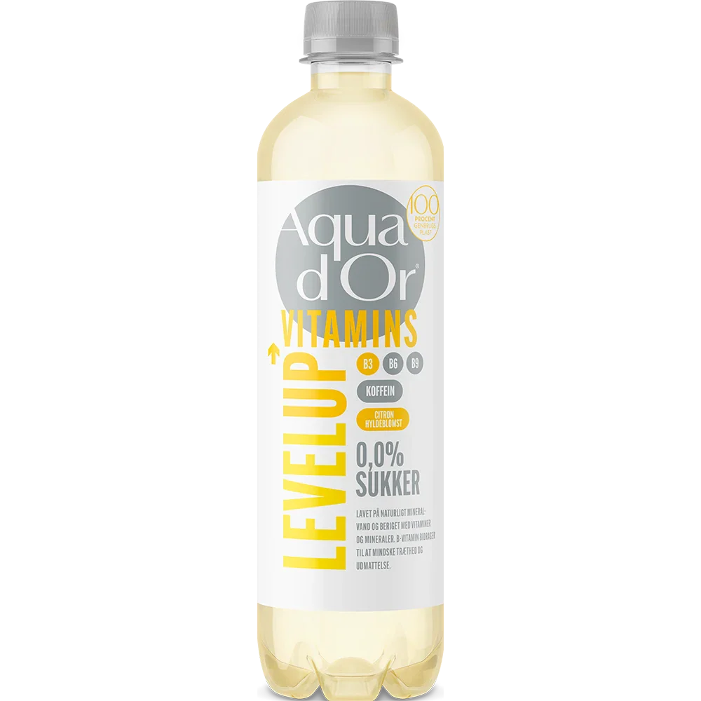 Aqua d´Or Vitamins Levelup Citron/Fläder