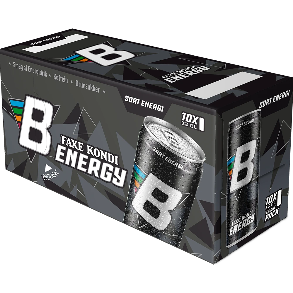 Faxe Kondi Energy Black sleek